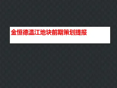成都金恒德温江地块前期策划提报_245PPT_XXXX