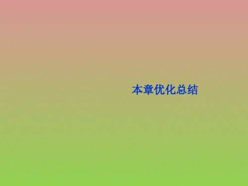 数学第二章空间向量与立体几何本章优化总结课件(北师大版选修2-1)