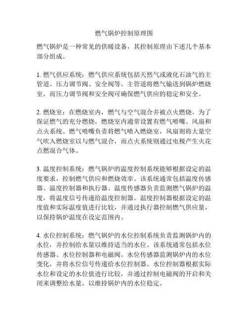 燃气锅炉控制原理图