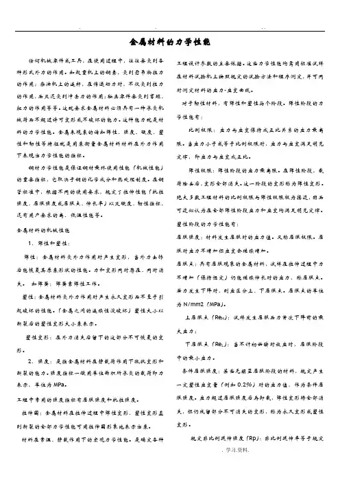 金属材料的力学性能