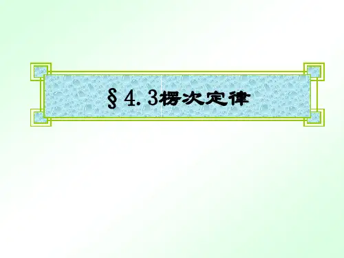人教版高二物理选修3-2课件：4.3 楞次定律(共16张PPT)