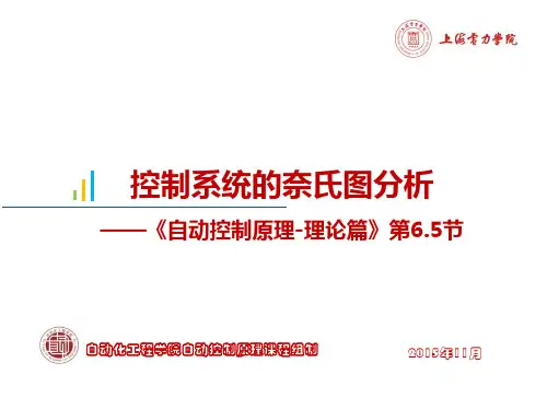 控制系统的奈氏图分析自动控制原理理论篇第65节