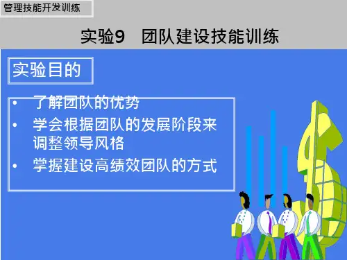 管理技能开发训练课件