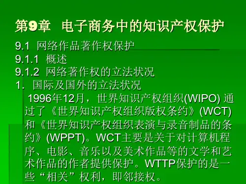 第9章电子商务中的知识产权保护