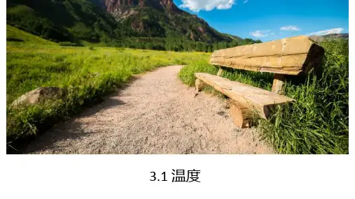 人教版物理八年级上册3.1 温度 课件