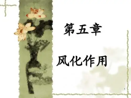 05第五章风化作用