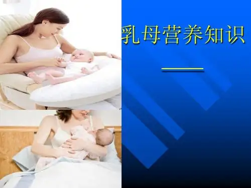 乳母营养知识