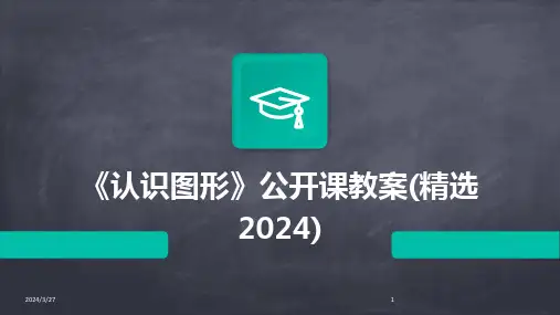 《认识图形》公开课教案(精选)-2024鲜版