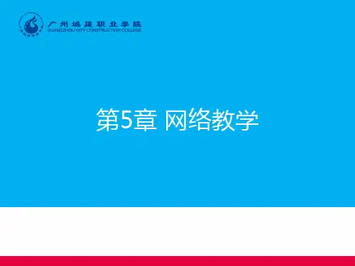 第五章 网络教学
