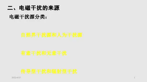 电磁干扰和抗干扰措施PPT课件
