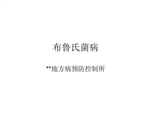 布鲁氏菌病课件