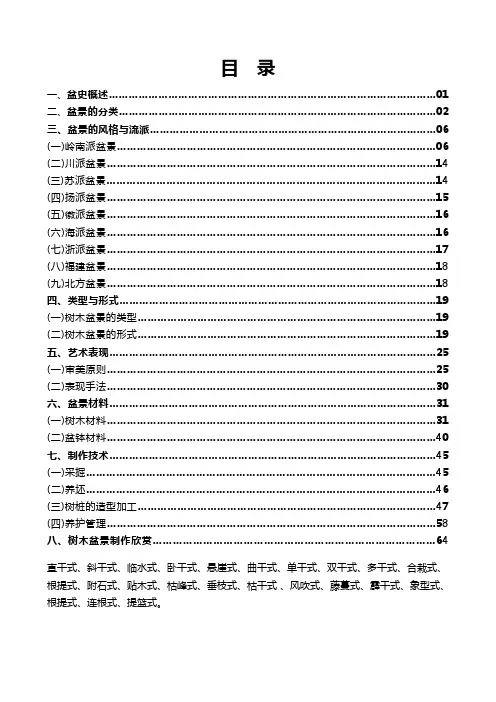 中国盆景艺术