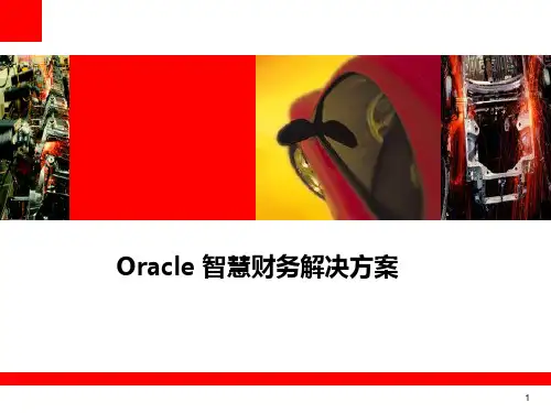 Oracle智慧财务解决方案
