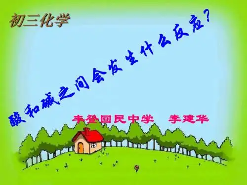 酸和碱之间会发生什么反应