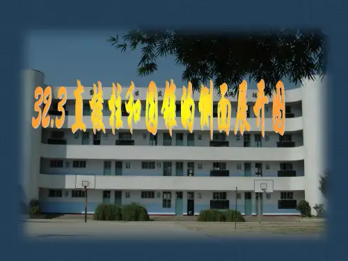 (2016年)-32.3-直棱柱和圆锥的侧面展开图PPT课件