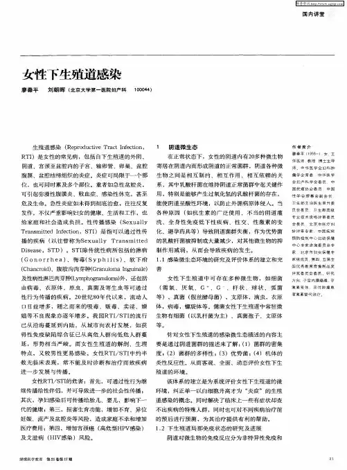 女性下生殖道感染