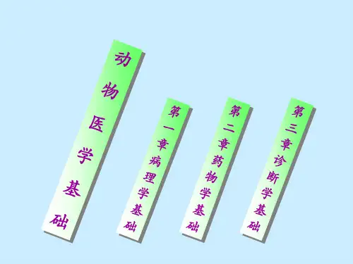 动物医学基础(病理学)兽医学 精品资料