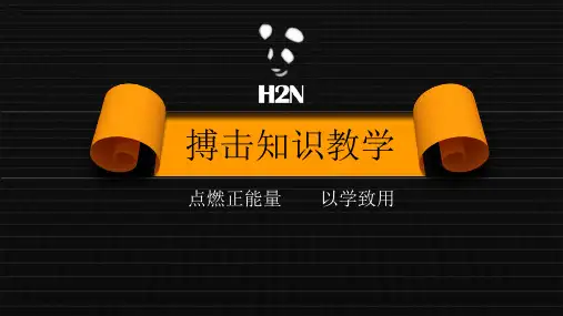 搏击教学PPT精品文档