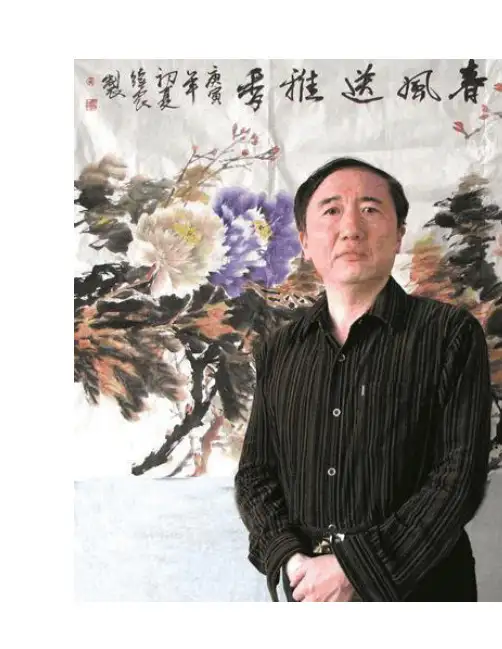 唯有牡丹真国色—中国画院签约画家黄续农牡丹作品赏析