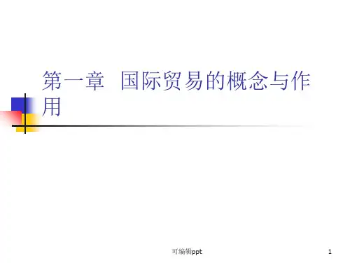 国际贸易理论实务课件