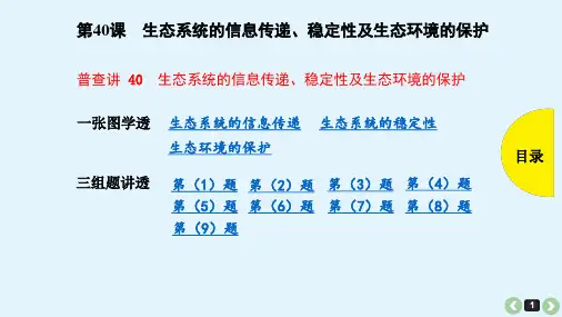 第40课-生态系统的信息传递(共27张PPT)