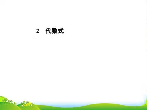北师大版七年级数学上册《代数式》课件(共24张PPT)