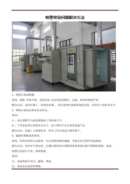 锻艺小课堂：喷塑常见问题解决方法