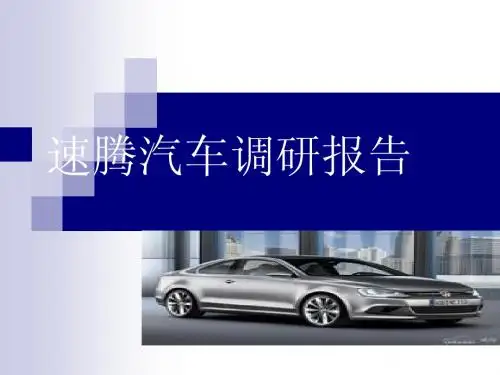 速腾汽车调研报告