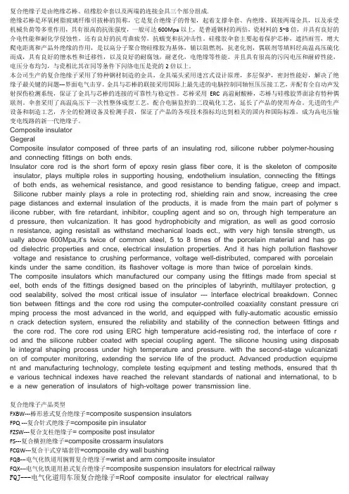 复合绝缘子