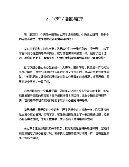 右心声学造影原理