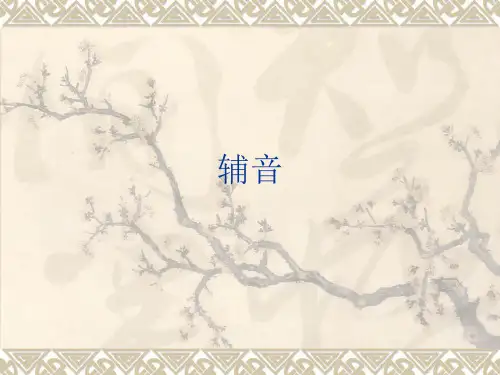 音标辅音课件-第五课PPT课件