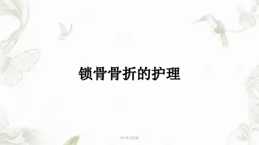 锁骨骨折的护理PPT课件