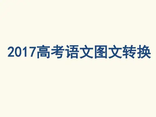 2017全国新课标卷高考语文图文转换答题技巧