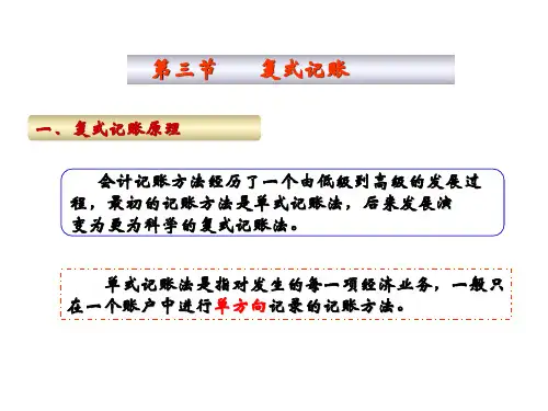 2.2复式记账法