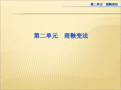 2019-2020年人教统编人教版历史选修1：第二单元第1课幻灯片
