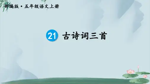 最新部编版五年级上册语文 第七单元全单元 课件