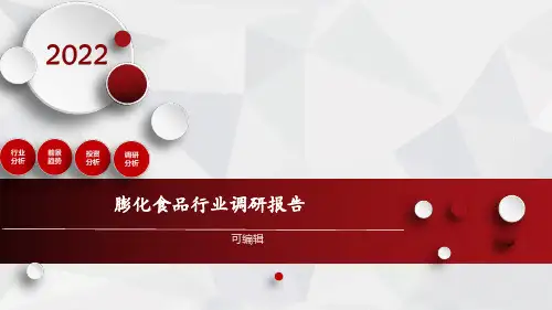 2022年膨化食品行业调研报告