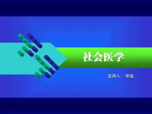 03社会因素与健康2008新版
