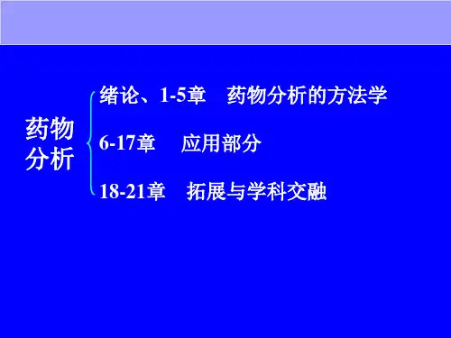 第六章芳酸类非甾体抗炎药物的分析wydps
