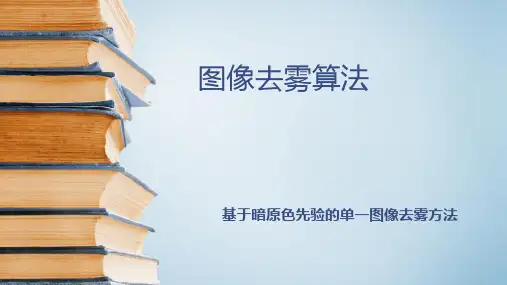图像去雾算法PPT课件
