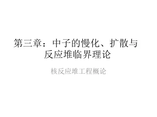 Chapter3反应堆临界理论