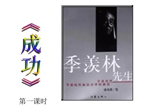 《成功》第一课时