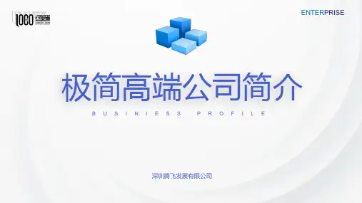 高端公司简介企业情况介绍模版(共25张PPT)