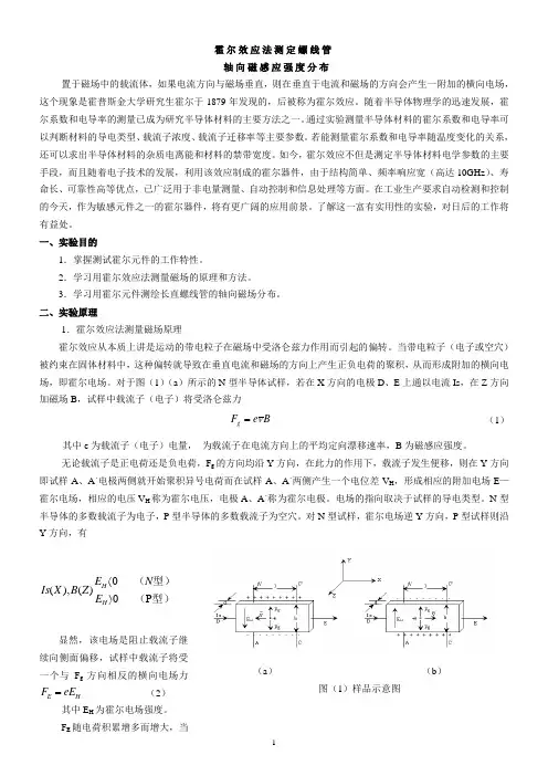 螺线管磁场讲义