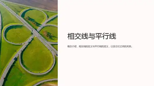 《相交线与平行线》复习课件
