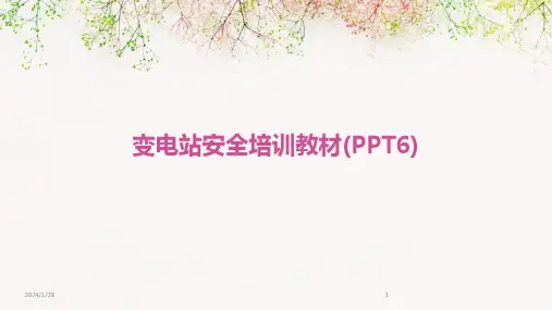 变电站安全培训教材(PPT6)(2024)