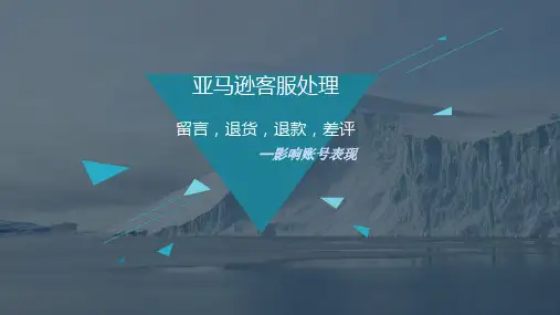 亚马逊售后客服处理