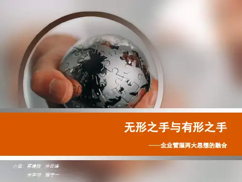 无形之手及有形之手