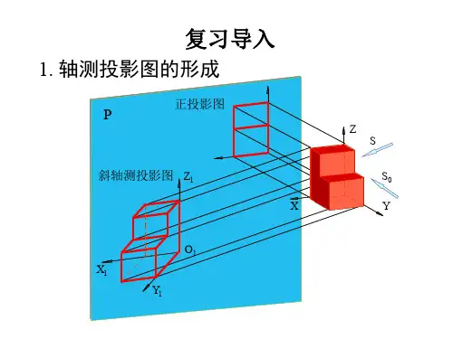 正等测轴测图画法