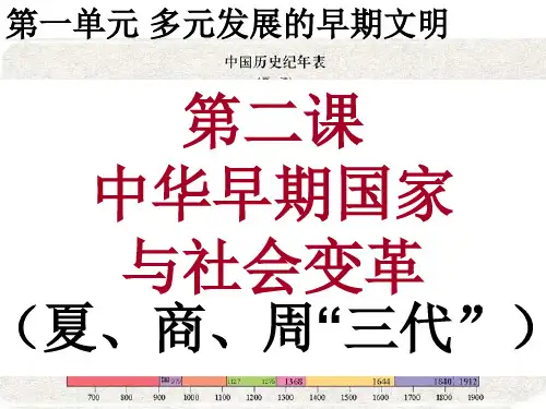 中华早期国家与社会变革